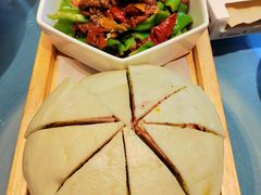 巴里坤馍馍菜-买福记大盘鸡新疆菜
