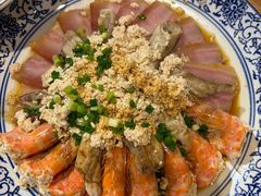 酒糟蒸三样-得意楼蒸菜馆