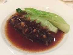 虾籽扣辽参-桃花源小厨