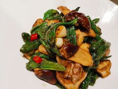 土辣椒炒姬松茸-楚禾宴(光谷大道店)