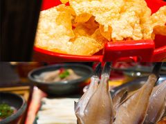 炸豆皮-谭鸭血老火锅(七宝万科广场店)
