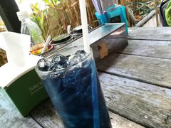 -蝶豆花蓝面条