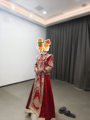 -桃子造型婚纱礼服(凤起广场店)