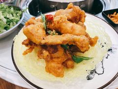 酥炸牛蛙-盈田盈粥庄(博山东路店)