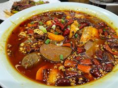 毛血旺-李记东北饺子馆·东北菜(欢乐谷店)