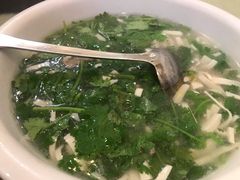 香菜豆腐肉丝汤-小实惠嘉(威海路店)