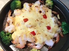 堂烹蒜蓉芝士虾-雀蓝川菜(奥体广场店)