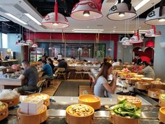 自助取餐区-龍歌自助小火锅(市南金茂湾店)