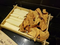 炸豆皮-宽板凳老灶火锅(南礼士路店)