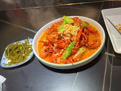 金汤蒜泥小龙虾-京悦南门涮羊肉·羊蝎子火锅(田林路店)
