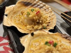 蒜蓉烤中元貝-辉记炭烧海鲜大排档·老字号(福田店)