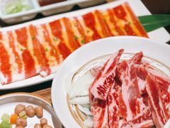 -明洞阿姨·韩式酱蟹烤肉·创意料理(三元桥店)