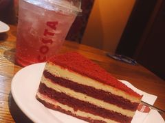 红丝绒蛋糕-COSTA COFFEE(岭南天地店)