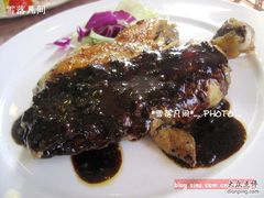 黑椒鸡腿扒-小白桦西餐厅
