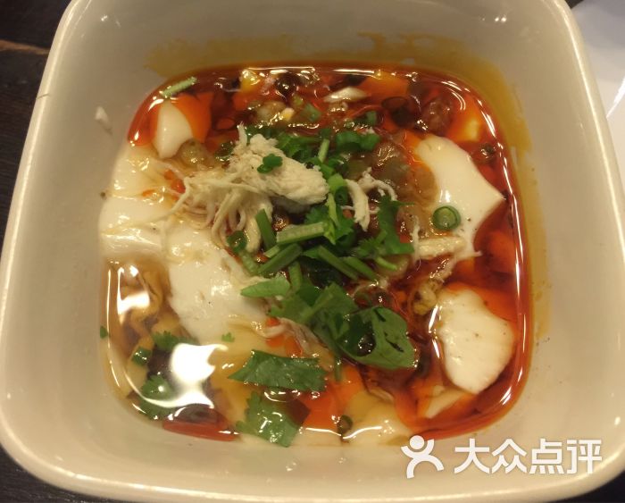 鸡丝豆花