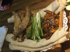 大娘煎饼卷两样-吕氏疙瘩汤·私家菜馆(慈云寺店)