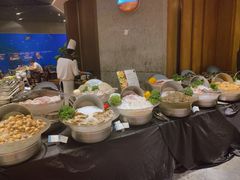 -海棠湾洲际-涛·海底餐厅·美人鱼·自助餐·海底隧道