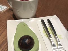 绿色星丸子蛋糕-星巴克(天津五大道店)