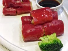 网烧鲜虾芝士红米肠-点红点绿茗点居(客村店)