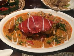 红咖喱炒蟹-食肆&Fourteen(武林夜市店)