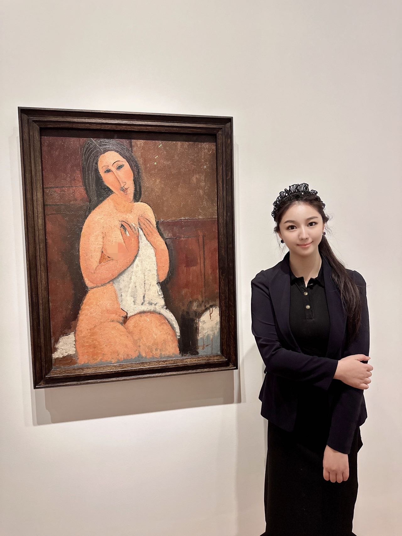 莫迪里阿尼女人画像图片