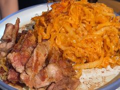 -明洞阿姨·韩式酱蟹烤肉·创意料理(三元桥店)