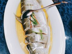抱腌海鲈鱼-桃园农庄烤全羊(江秋路店)