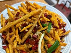 干煸藕丝-静一餐厅·湖北菜(前门店)