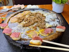 -老姐石板烧烤+铜炭火锅(总店)