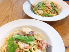 奶油蘑菇培根意面-4U CAFE(广景苑店)