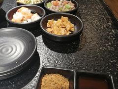 餐前小菜-九田家黑牛烤肉料理(珠江摩尔店)