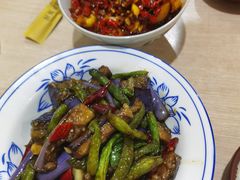 豆角茄子-老游独一佳湘菜馆(高新四路店)
