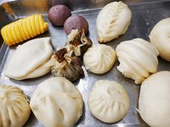 腌菜肉沫柳叶包-北京大学-燕南食堂