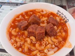 茄汁午餐肉通心粉-旺记冰室(九龙中心大厦店)