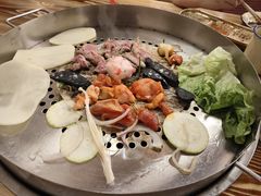 -陈叉子钢盆烤肉(中原万达店)