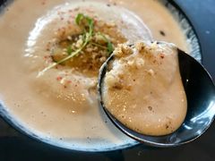 卡布奇诺蘑菇汤配牛肝菌-AZUL by FUEL蓝色·法式酒馆(琶醍店)