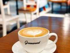 热拿铁-Green wood coffee绿木咖啡