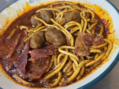 牛肉丸子面特色面-白老三牛肉丸子面(平阳广场店)