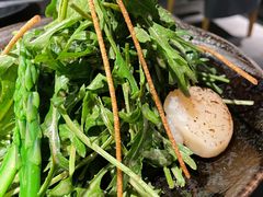 芝麻菜沙拉-芯元·碳烤熟成牛肉(经开店)