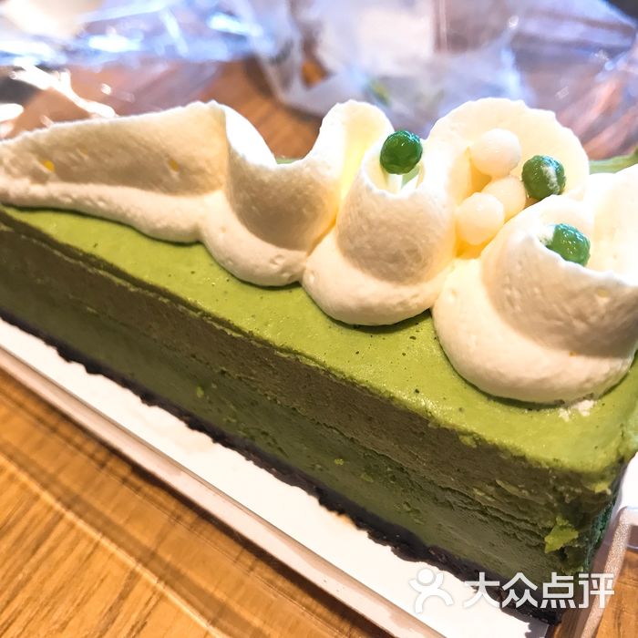 星巴克抹茶双重芝士蛋糕图片-北京星巴克-大众点评网
