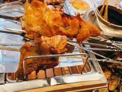 奥尔良鸡翅中-喝丢一只鞋海鲜烧烤·海肠捞饭(文体街店)