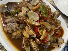 豉汁炒花甲-雅憩花园餐厅