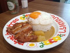 泰式椰浆咖喱鸡扒饭配蛋-曼谷食堂·泰国家庭料理(丹桂路店)