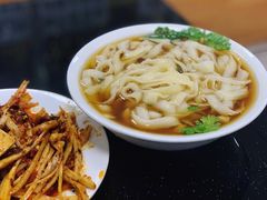 葱油刀削面-李刚鸡西刀削面