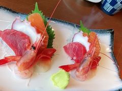 三文鱼三味寿司拼盘-千代武日本料理(哈西店)