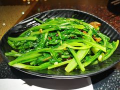 豆豉鲮鱼油麦菜-潮十三潮汕砂锅粥(高新四路大都荟店)