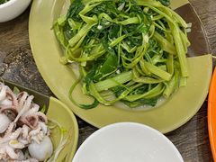 椒丝付腐通菜-贞姨美食·老字号海鲜大排档