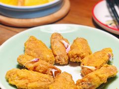 蛋黄鸡翅-新白鹿餐厅(西湖银泰店)