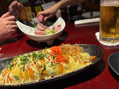 蛋包蔬菜五花肉-九州酒场ひこぞう(1号店)