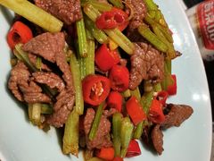 小炒黄牛肉-北平楼·烤鸭·北京菜(牡丹园店)